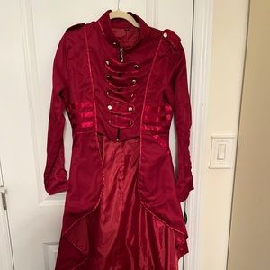 Renaissance Gothic Steampunk Tailcoat Jacket Costume